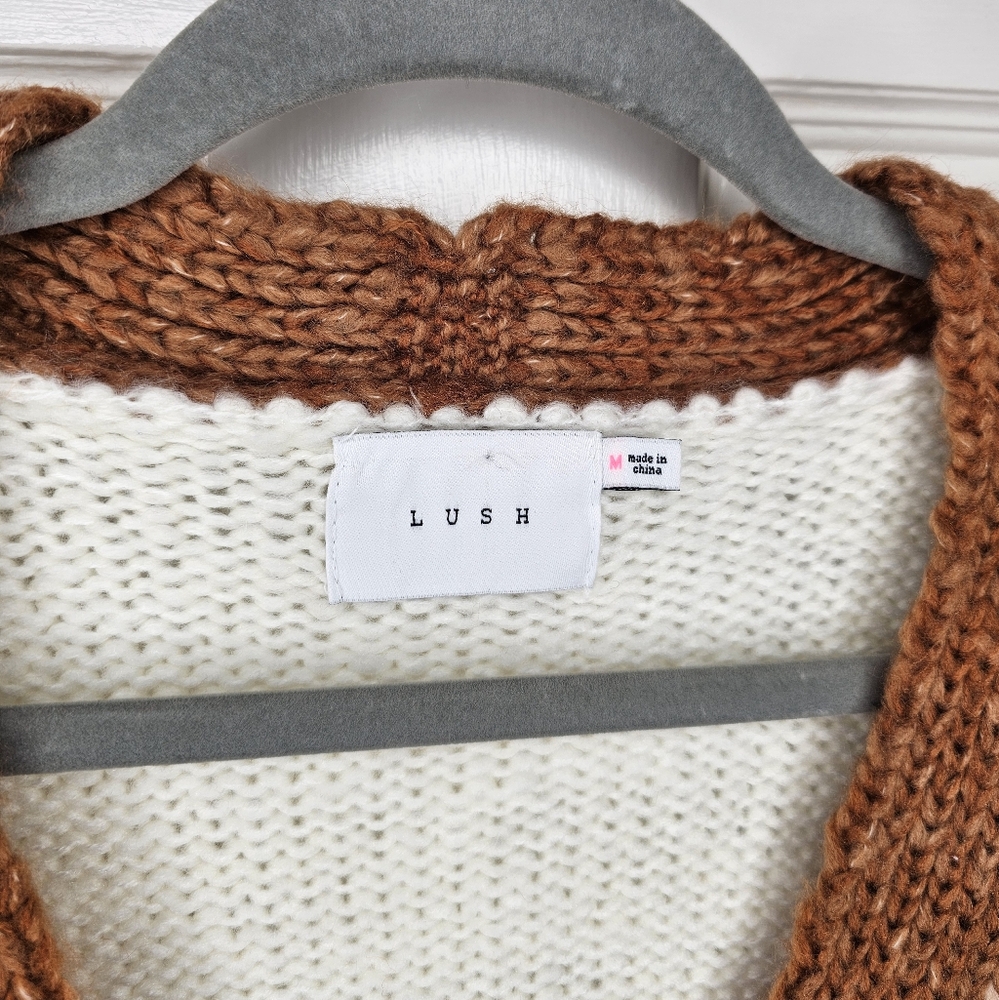 Lush Colorblock Cardigan - Picture 7 of 10